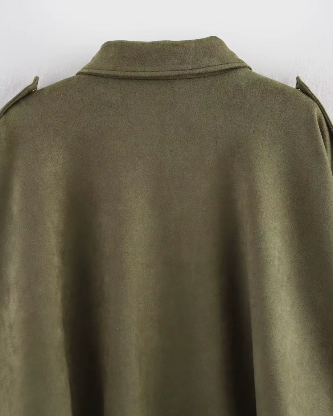 Groene Cropped Damesjas