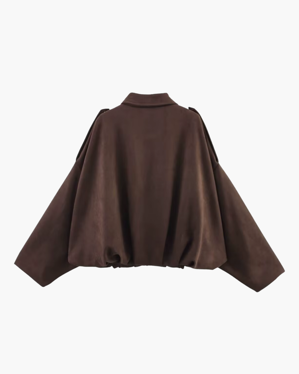 Bruine Cropped Damesjas