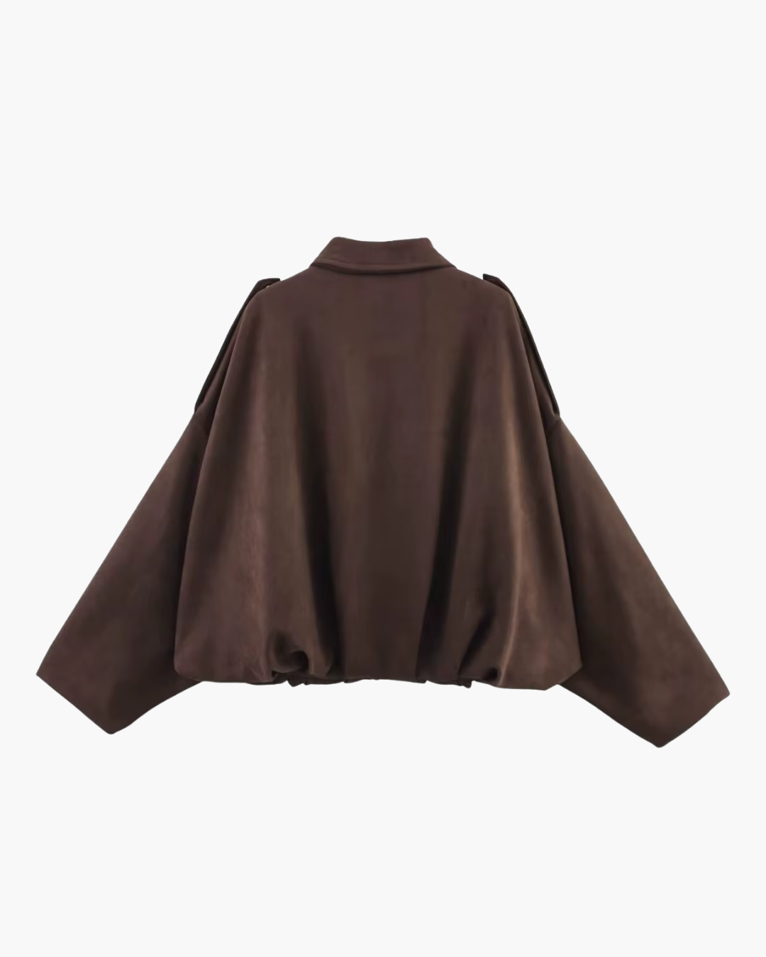 Bruine Cropped Damesjas