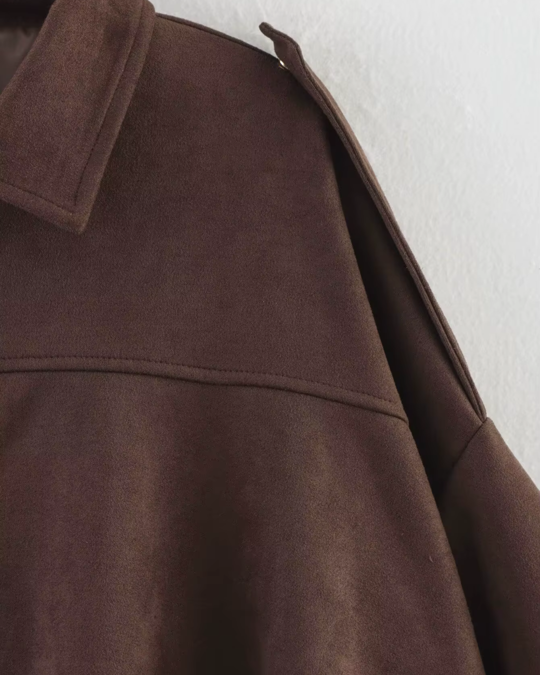Bruine Cropped Damesjas