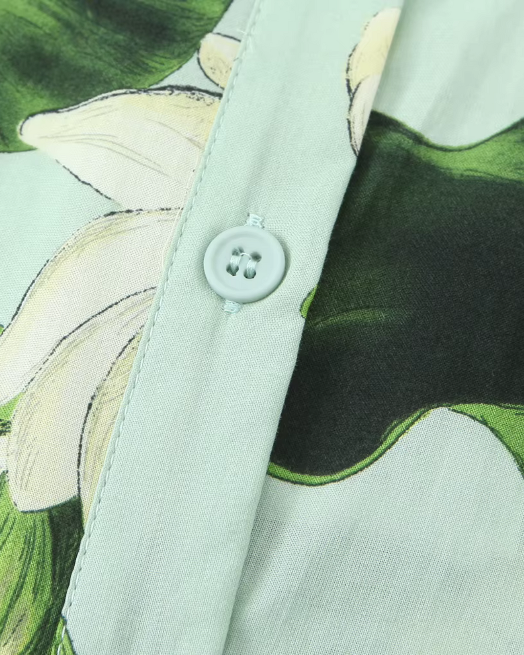 Mintgroene Bloemenjurk met Strikceintuur