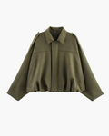 Groene Cropped Damesjas