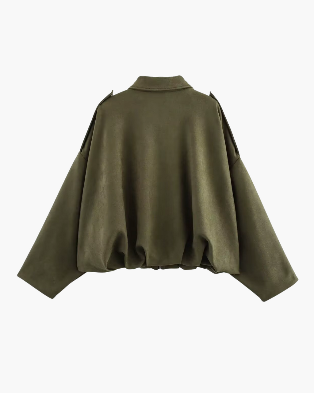 Groene Cropped Damesjas