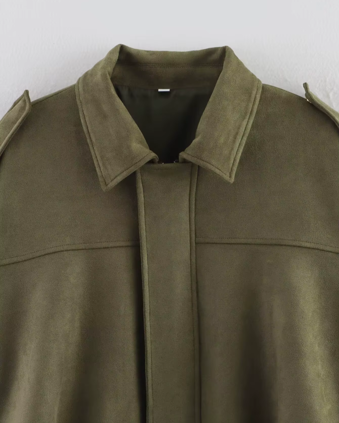 Groene Cropped Damesjas